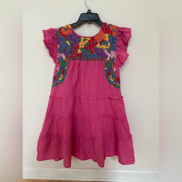 J. Marie Cameron embroidered floral dress - Picture 11 of 12